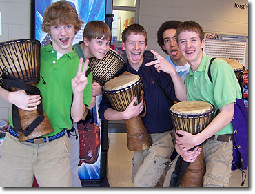 teen drummers